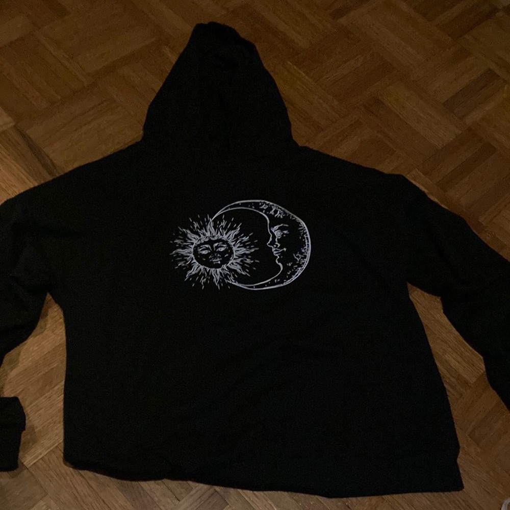 Black and White Moon and Sun Jacket